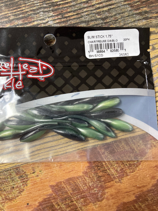 Bonehead Slim Stick 1.75" Chartreuse Diablo