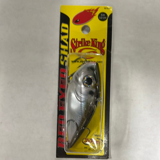 Strike King Red Eyed Shad 3/4 oz. Natural Shad