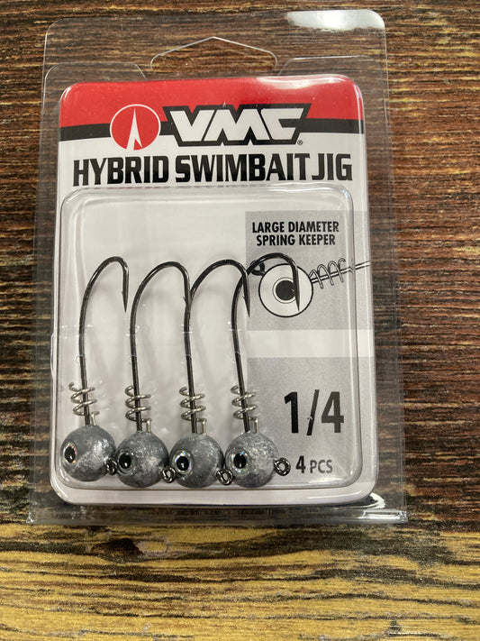 VMC Hybrid Swimbait Jig Head 1/4 oz. Natural