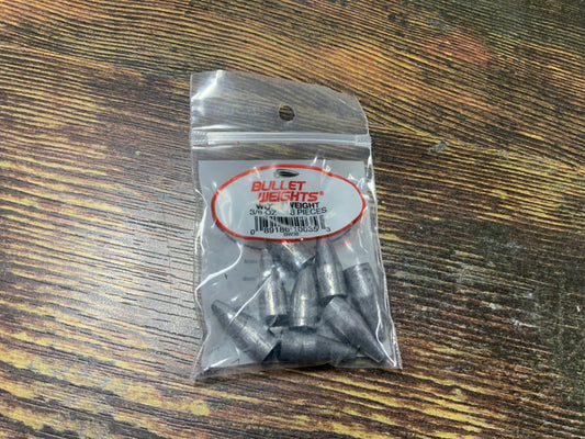 Bullet Weight Slip Sinker 3/8 oz. Lead