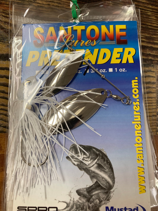 Santone Pretender 3/4 oz. White/Silver Blade