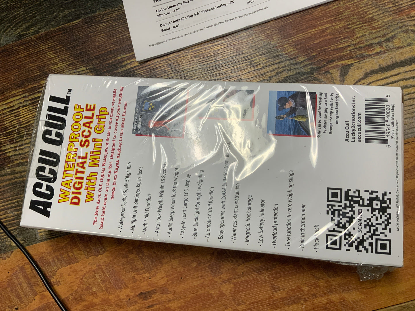 ACCU CULL DIGITAL SCALE