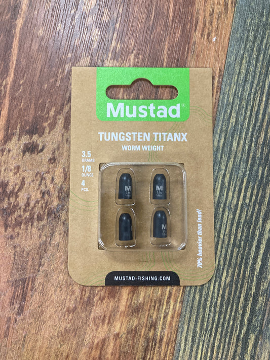 Mustad Titanx Worm Weight 1/8 oz.
