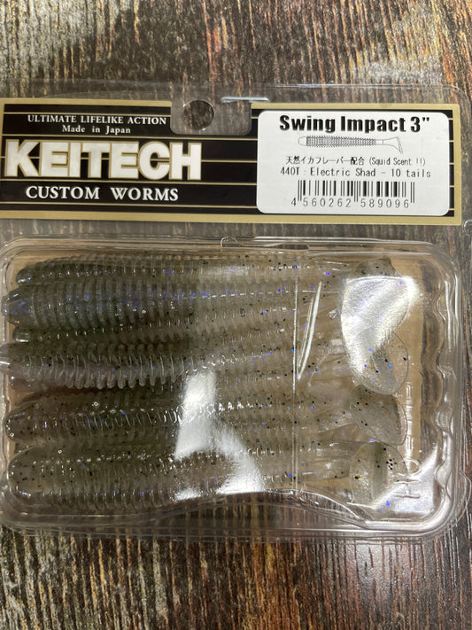 Keitech Swing Impact 3" Electric Shad