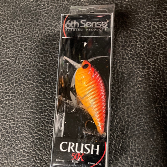 6th Sense Crush 50X - 3/8 oz. Wild Lava Craw