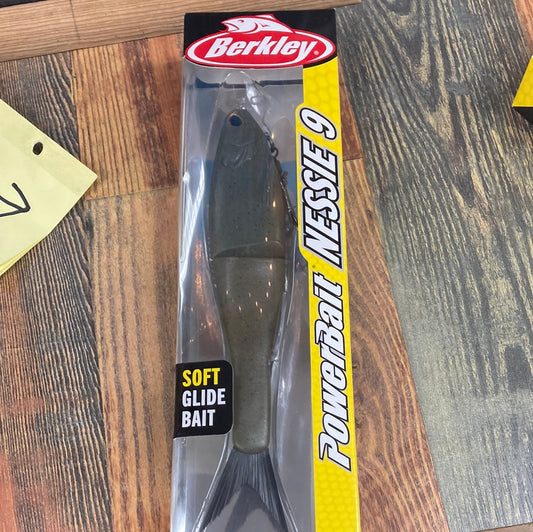 Berkley Nessie 9" Green Pumpkin