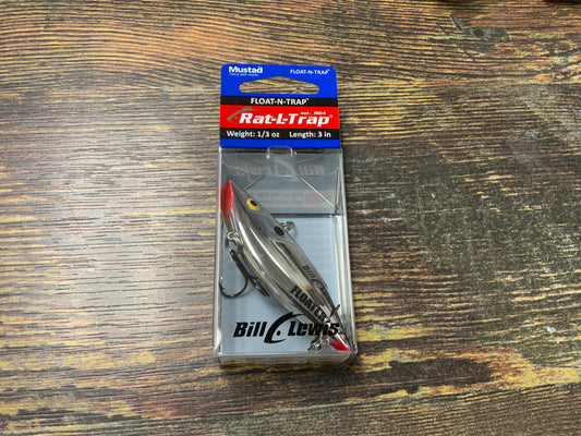 Bill Lewis Rat-L-Trap 1/2 oz. Chrome Black