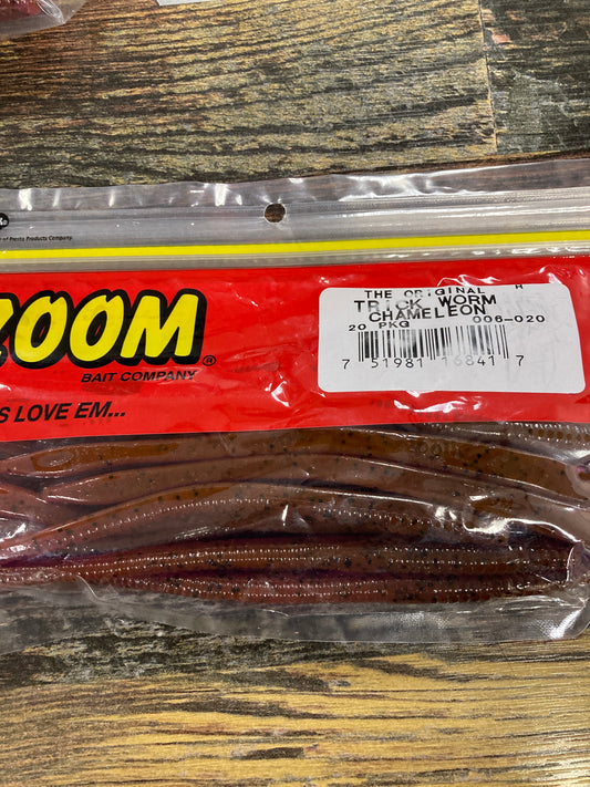 Zoom Trick Worm 6.5" Chameleon