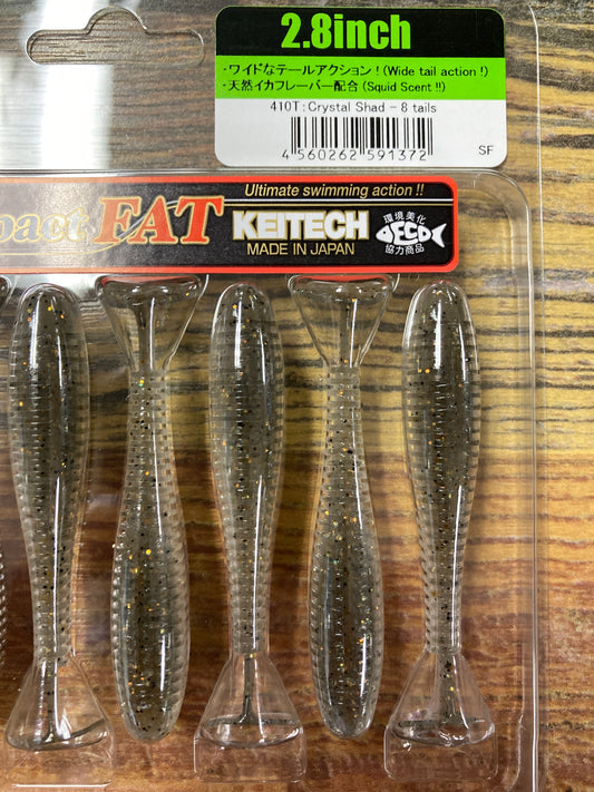 Keitech Swing Impact 2.8 Crystal Shad