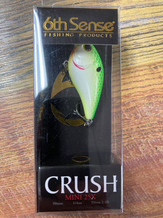 6th Sense Crush Mini 25X - 1/4 oz. Candy Citrus Shad