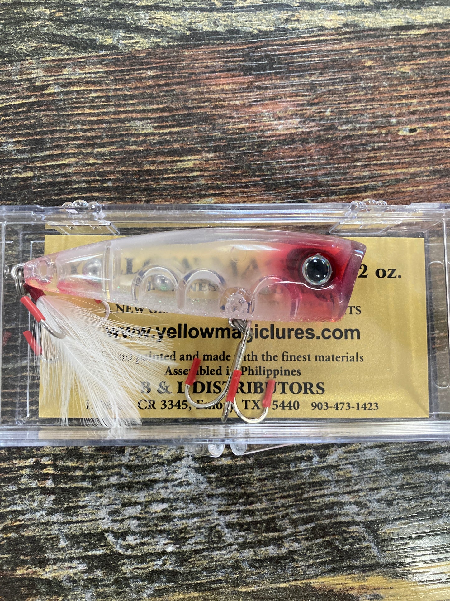 Yellow Magic 1/2 oz. Ghost Shad