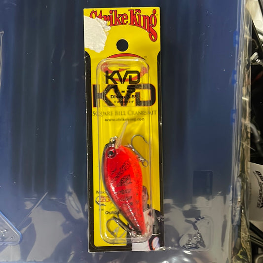 Strike King KVD 1.5 Dives 3-5’ Chili Craw