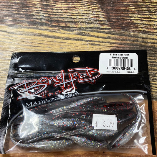 Bone Head Slim Stick 3" Bleeding Shiner