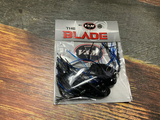 V&M The Blade 1/2 oz. Black Blue