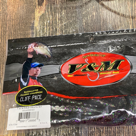 V&M Wild Thang 8.5" Texas Smoke