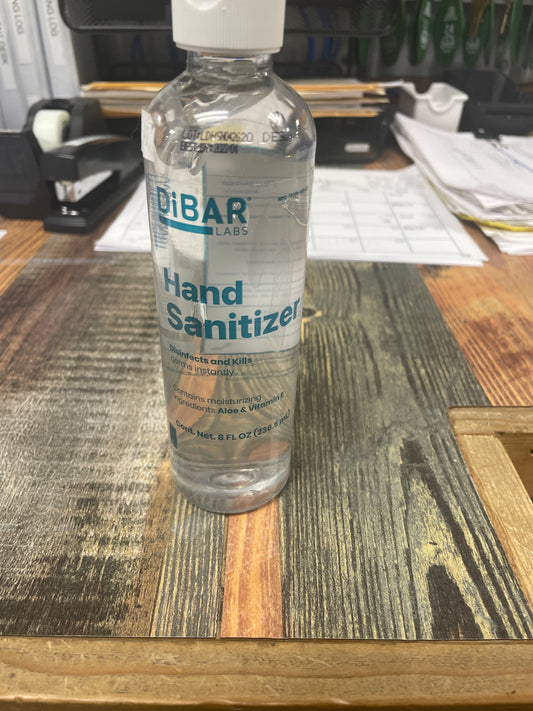Dibar Hand Sanitizer 8floz