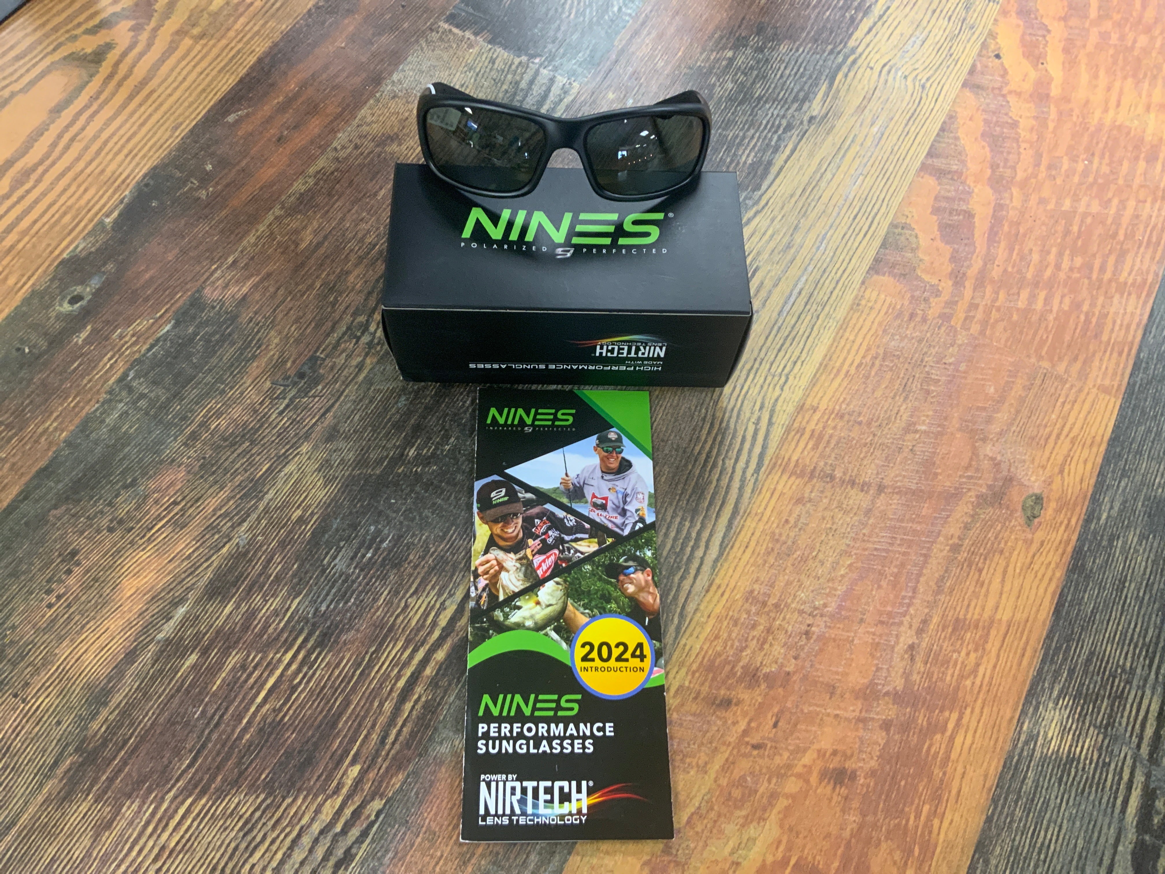 NINES Polarized Perfected Matte Black/Gray – Lake Fork Resort
