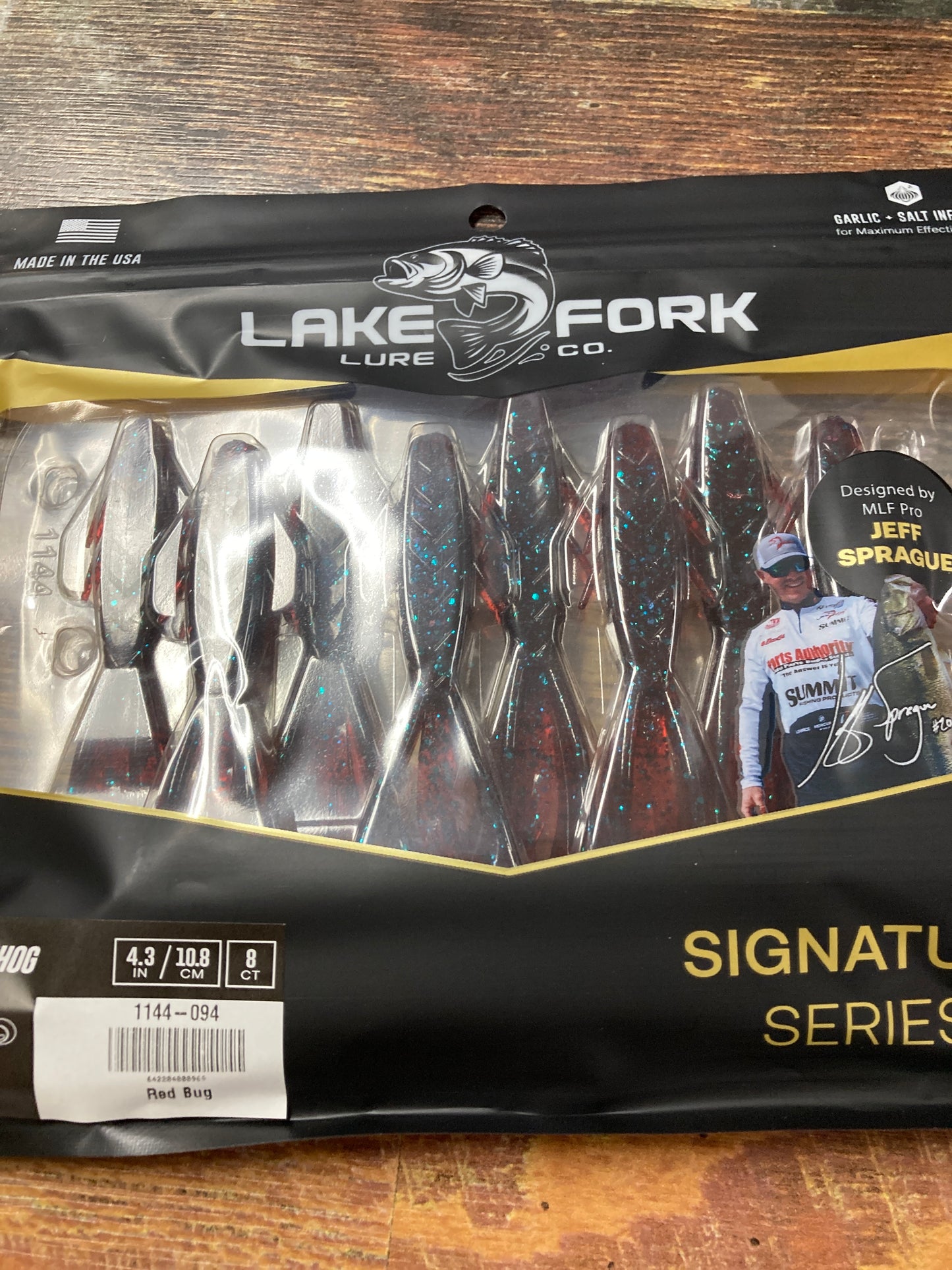 Lake Fork Lures Pro Hog Red Bug