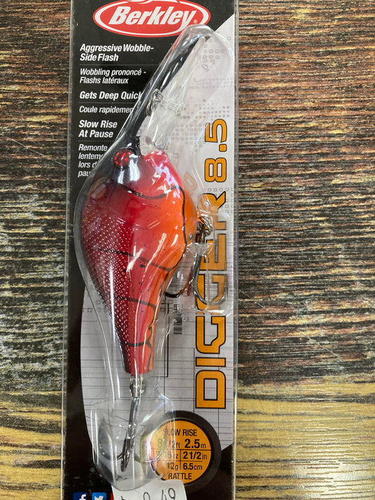 Berkley Digger 8.5 Special Red Craw