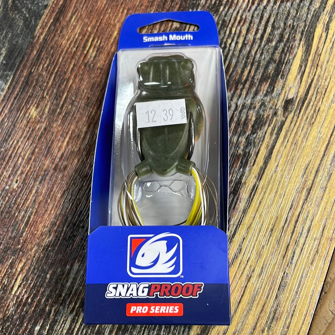 Smashmouth Snagproof frog Bluegill