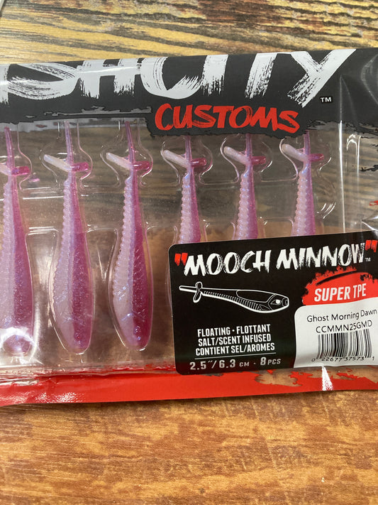 Crush City Mooch Minnow 2.5" Ghost Morning Dawn