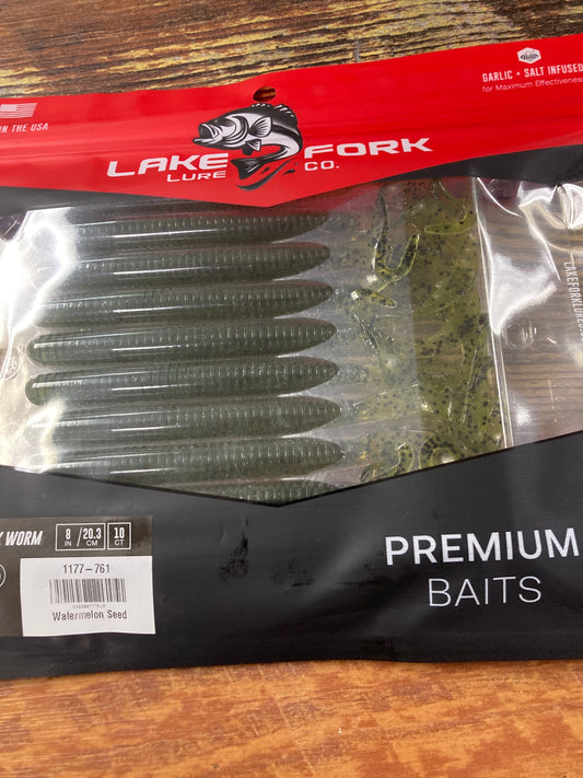 Lake Fork Lures Lake Fork Worm Watermelon Seed