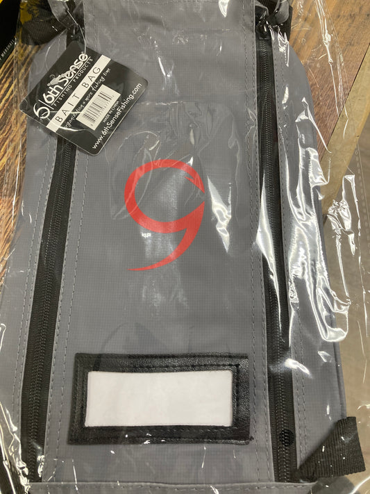 6th Sense Lg Bait Bag Gray
