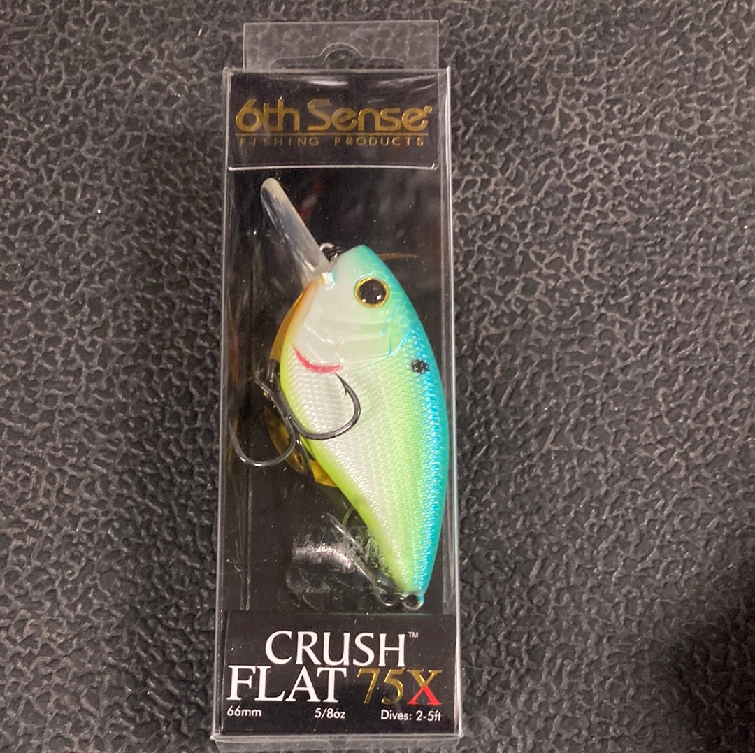 6th sense Crush Flat 75X Candy Citrus Shad