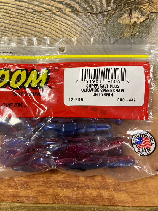 Zoom U-V Speed Craw - Jelly Bean