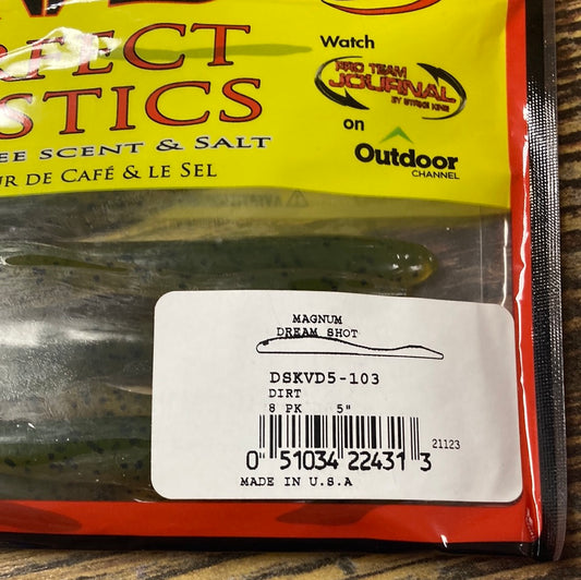 Strike King KVD Magnum Dream Shot 5" Dirt