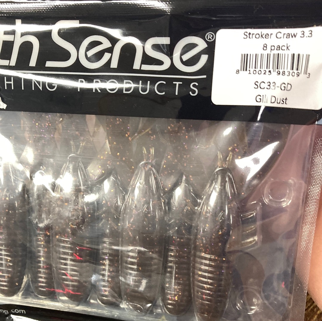 6th Sense Stroker Craw 3.3 Gill Dust