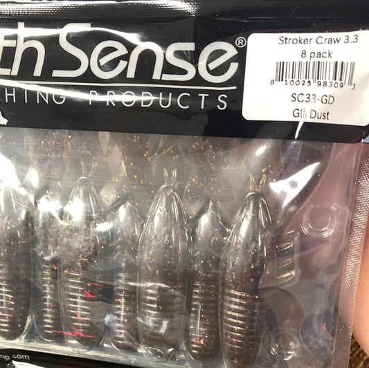 6th Sense Stroker Craw 3.3 Gill Dust