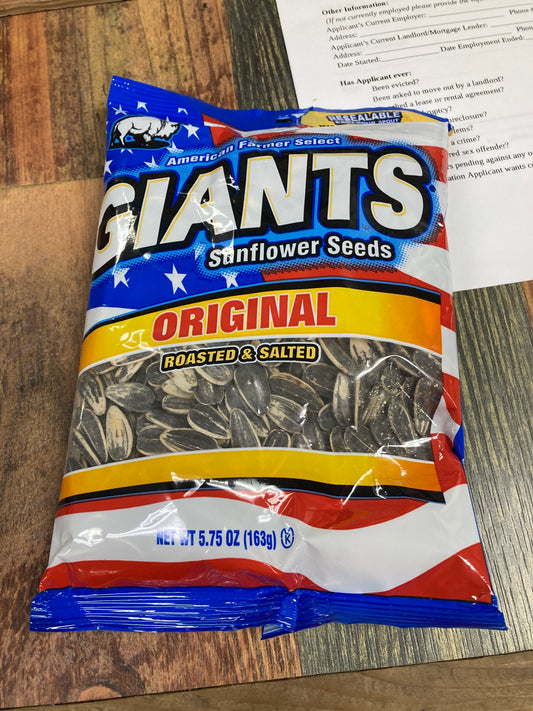 Giants Sunflower Seeds Original