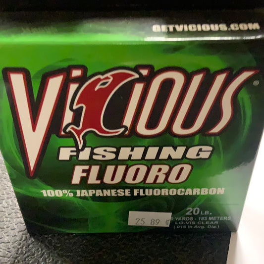 Vicious Fluoro 20 lb. 200 yd