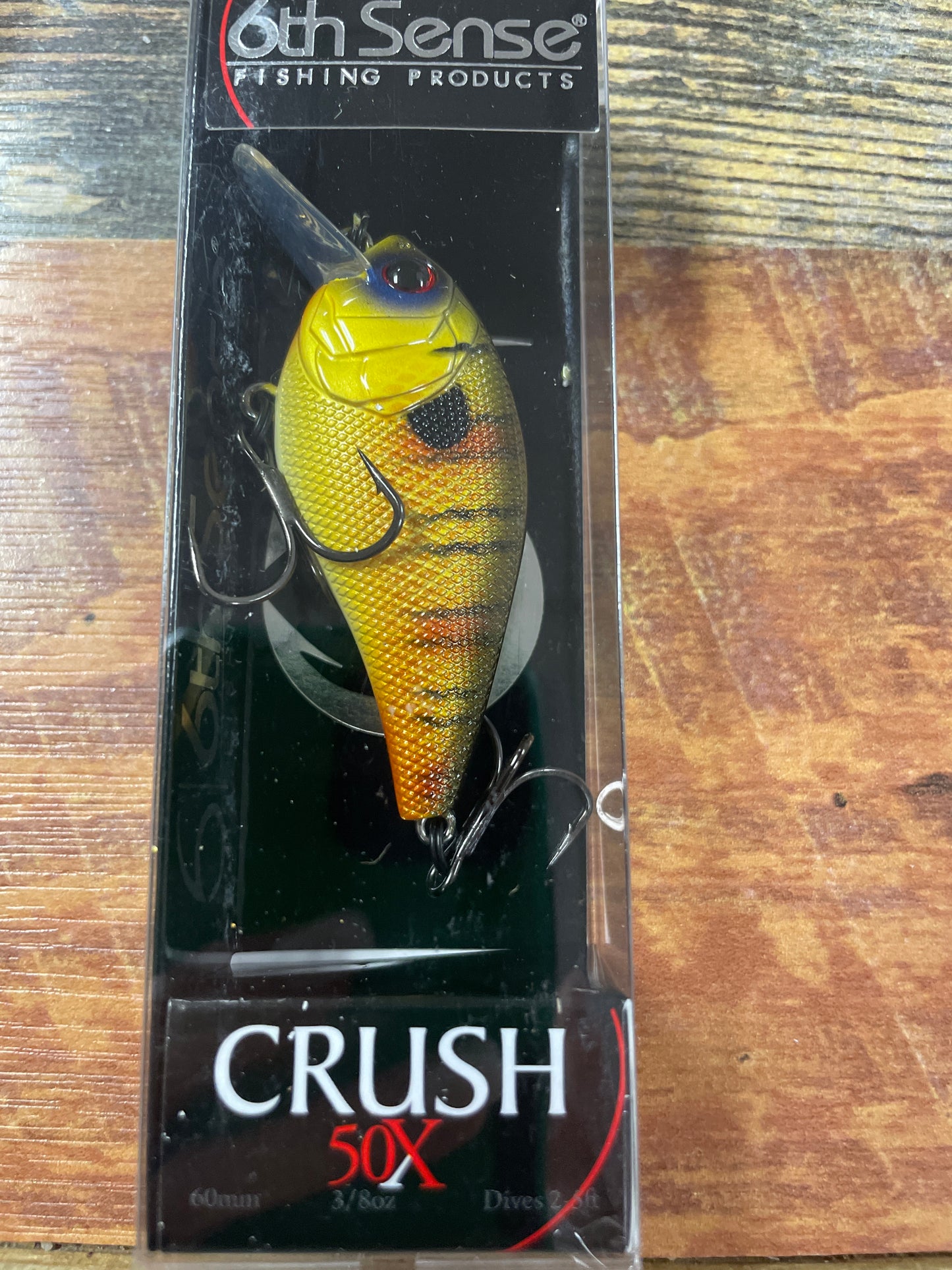 6th Sense Crush 50X 3/8oz Custom Bluegill