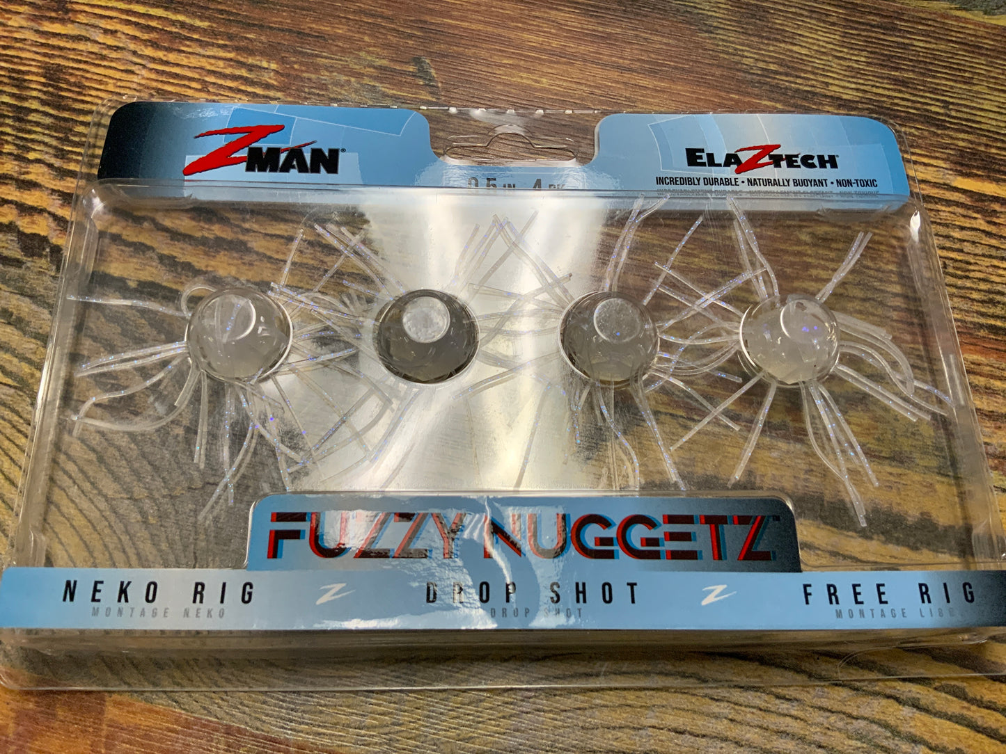 Z Man Fuzzy Nuggetz - Electric Shad