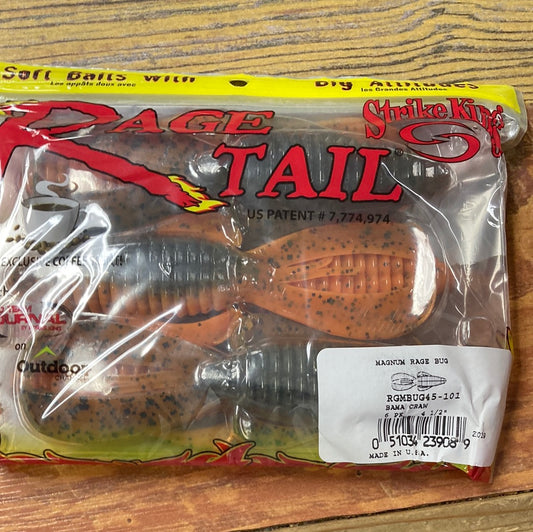 Strike King Rage Mag Bug 4 1/2" Bama Craw