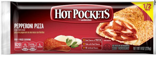 Hot Pockets Pepperoni Pizza 8 oz.