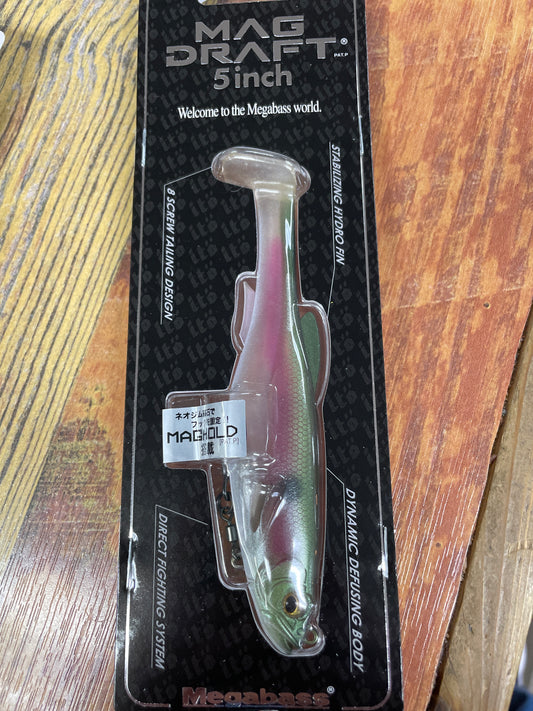 Megabass Mag Draft 3/4 oz. 5” MB Gizzard