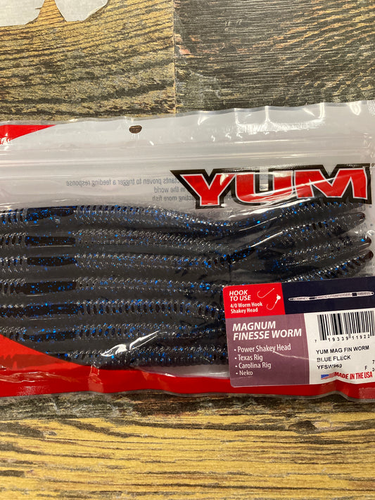 Yum Mag Finesse - Blue Fleck