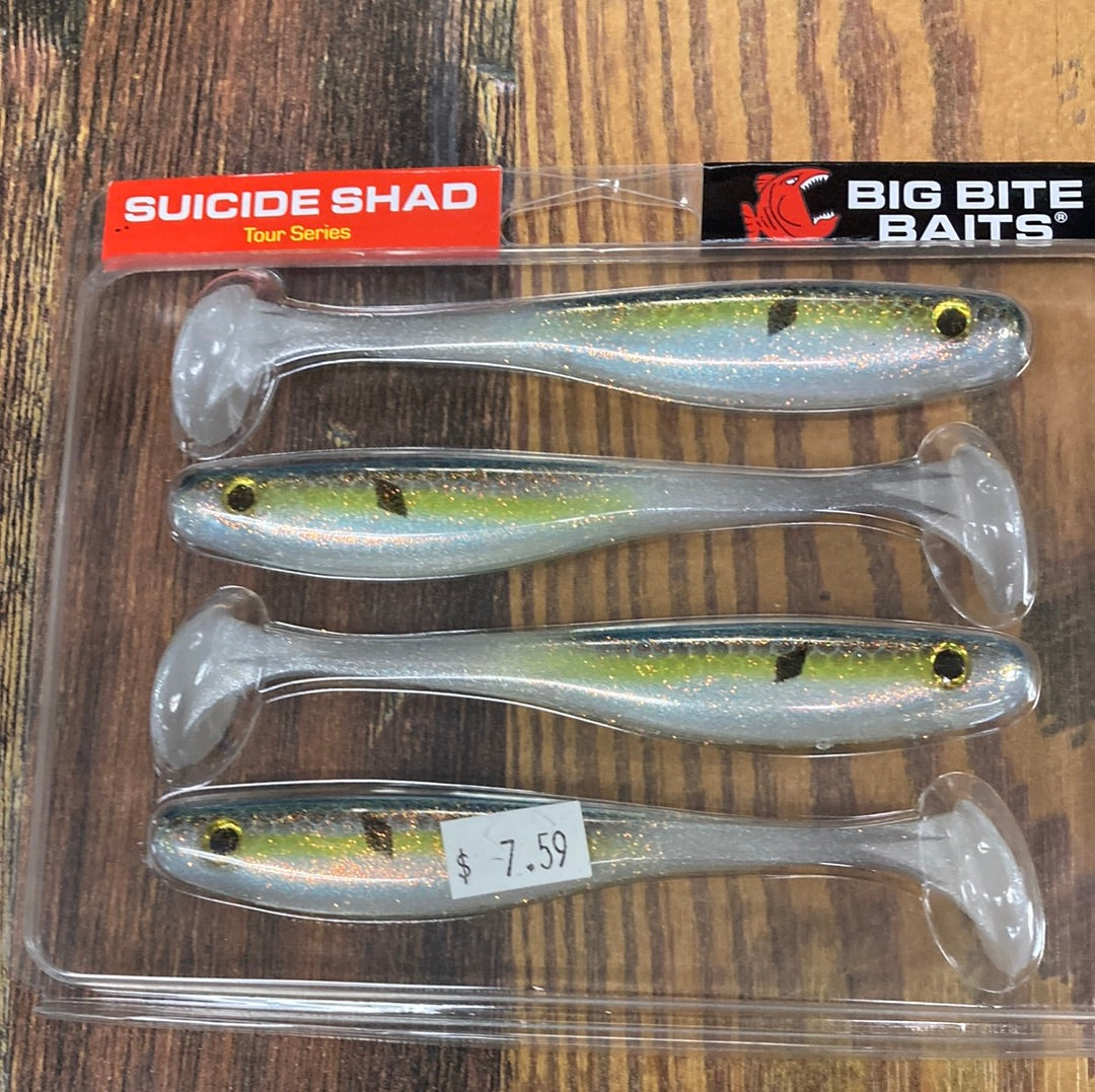 Señuelo vinilo Big Bite Baits Shad 5cm - Pesca fina - Leurre de la pêche Señuelo vinilo Big Bite Baits Shad 5cm - Pesca fina - Leurre de la pêche