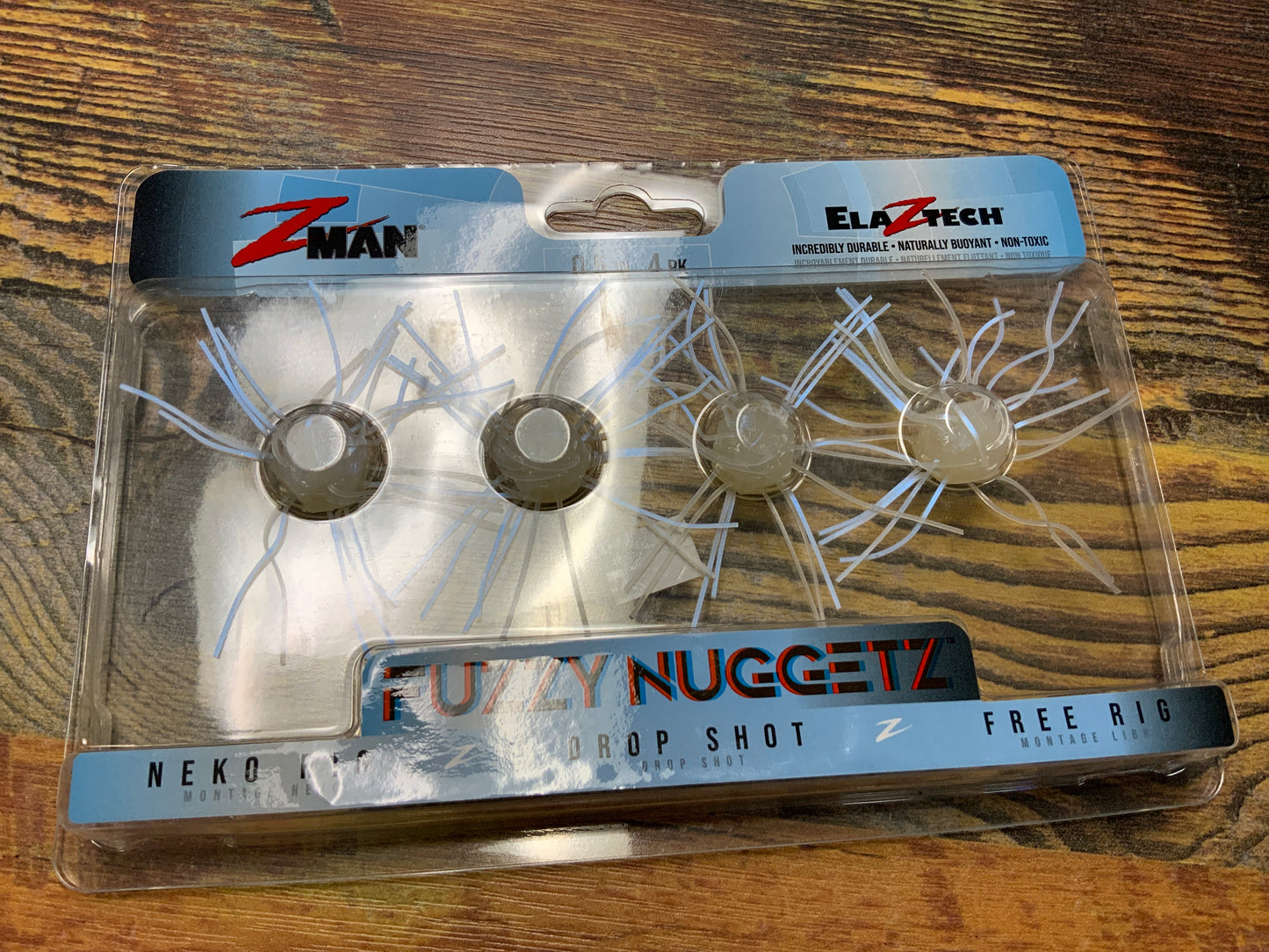 Z Man Fuzzy Nuggets .5" Glimmer Blue