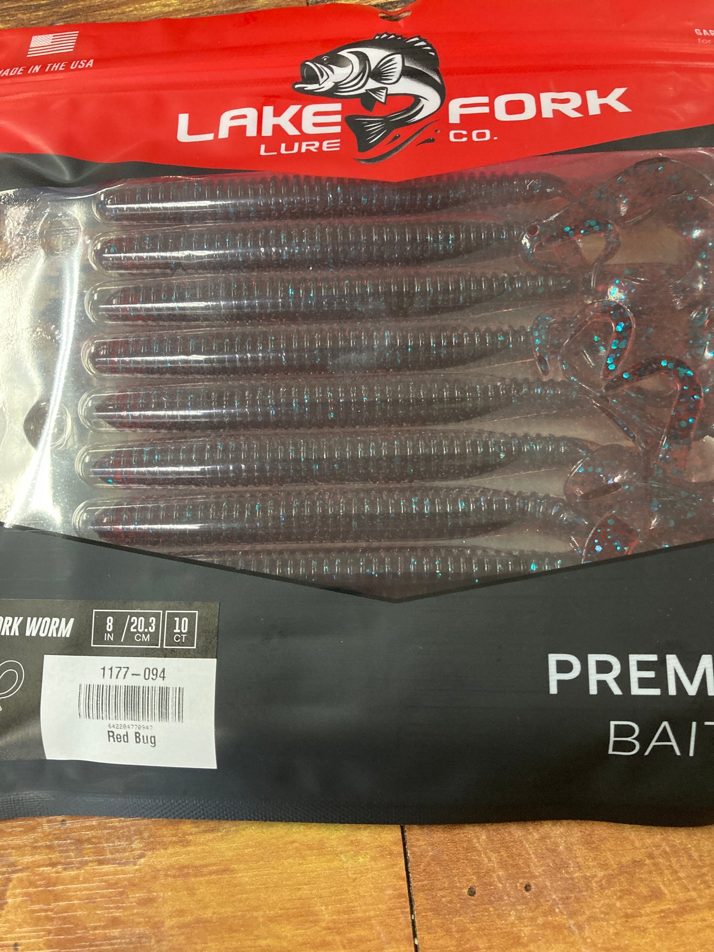 Lake Fork Lures Lake Fork Work Worm Red Bug