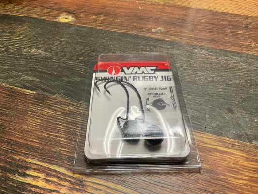 VMC Swingin' Rugby Jig 3/8 oz. Black