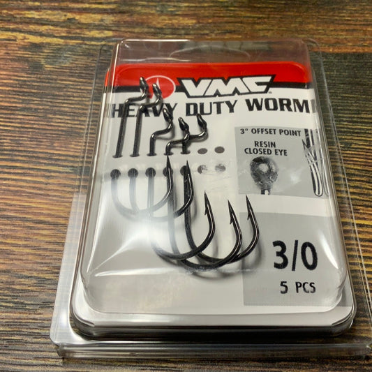 VMC Heavy Duty Worm Hook 3/0
