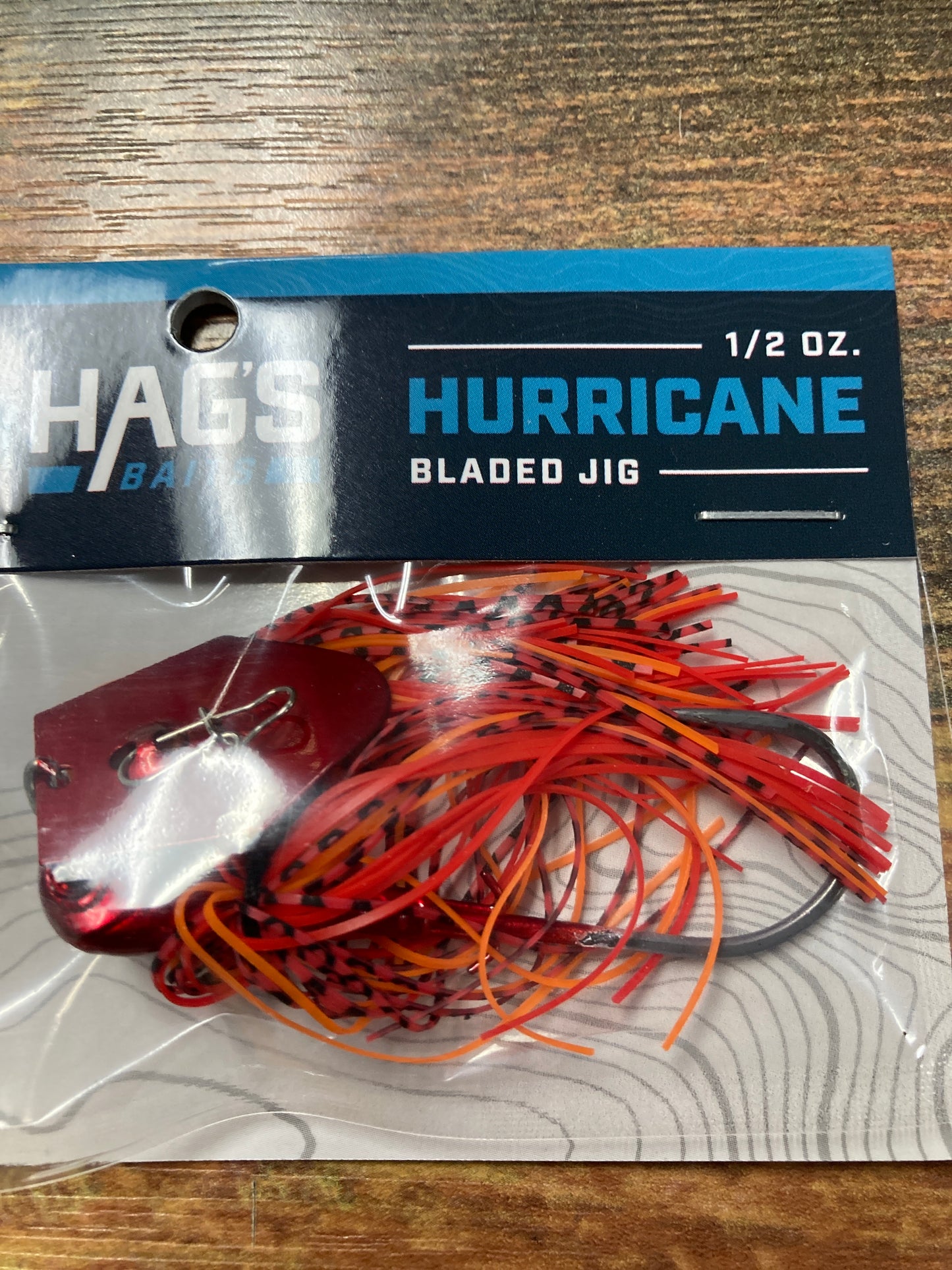 Hags Hurricane Jig 1/2 oz Spring Red