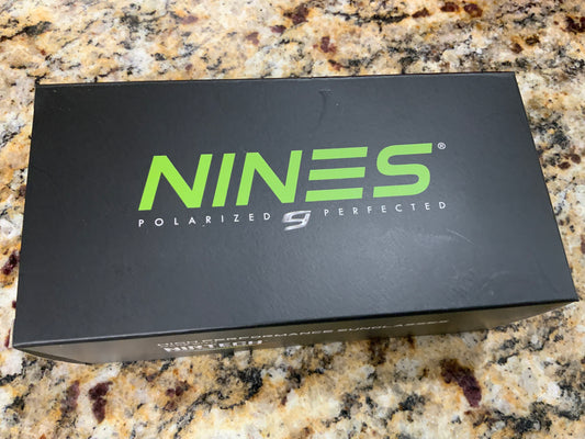 NINES Sunglasses Delta Gunmetal Light Blue Mirror Copper