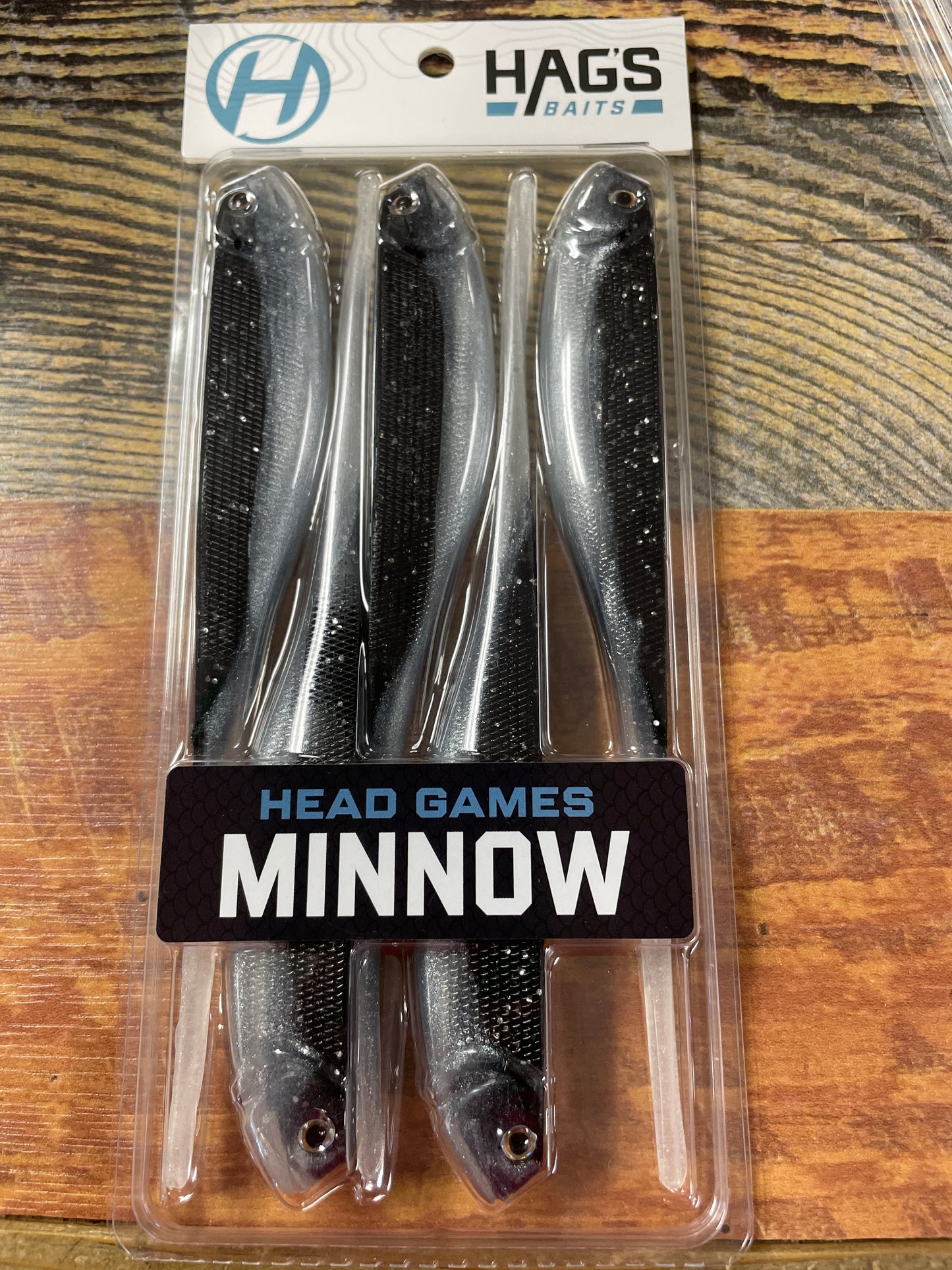 Hags Baits Head Games Minnow 6” Real Shad