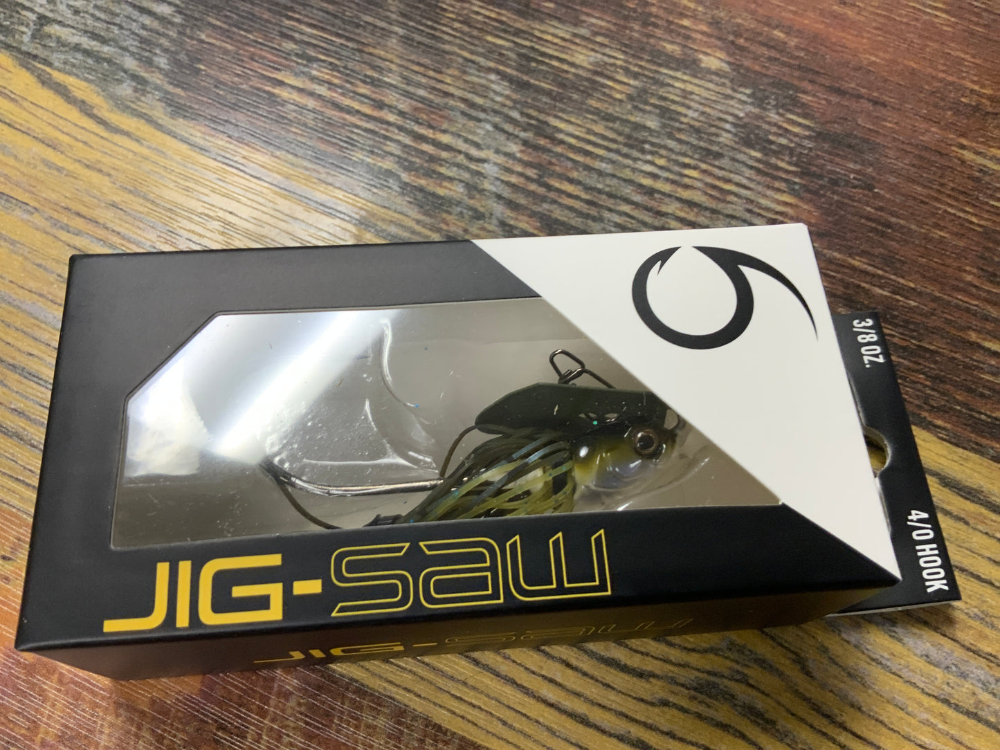 6th Sense Jig Saw 3/8 oz. Green Pumpkin Gill