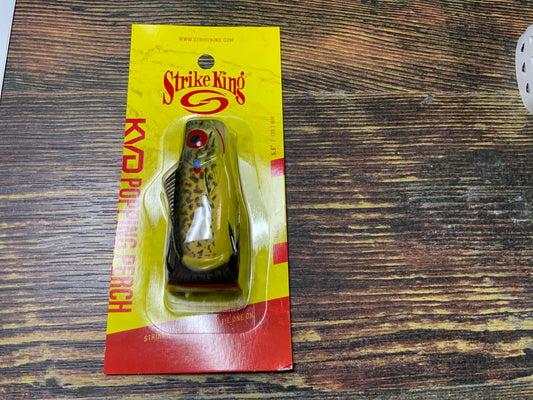 Strike King KVD Popping Perch - Natural Gold